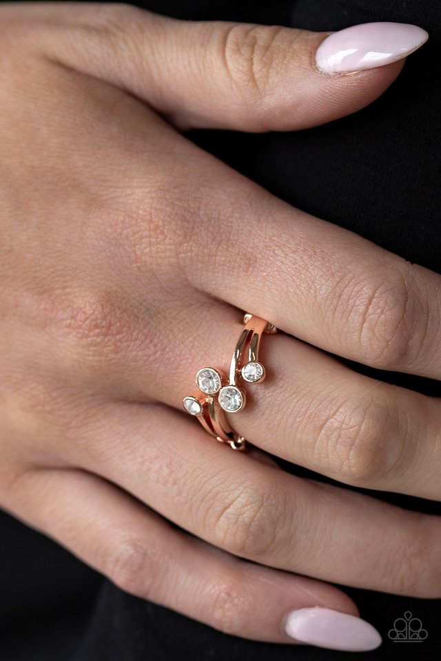 GLOWING Great Places - Copper - Paparazzi Ring Image