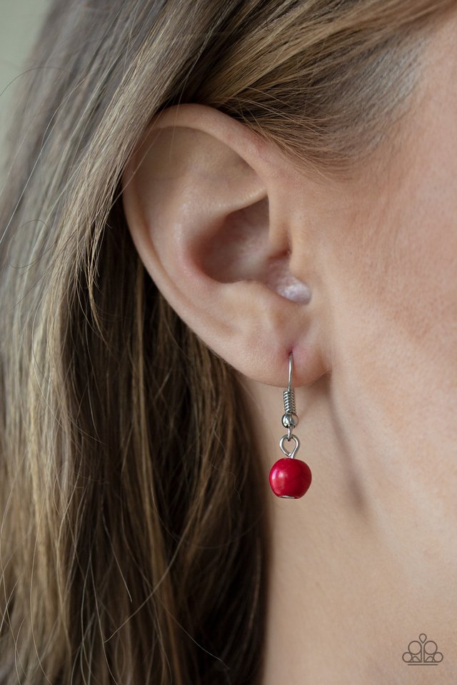 Desert Dreamin - Red - Paparazzi Necklace Image