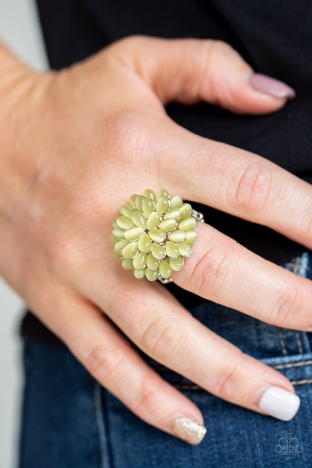 Bloomin Bloomer - Yellow - Paparazzi Ring Image