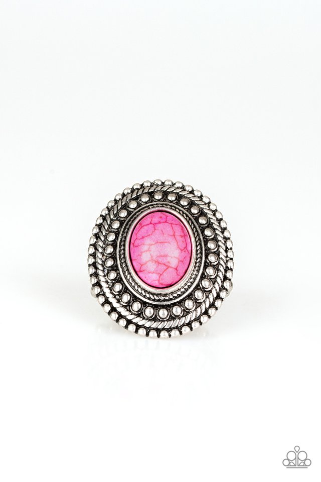 Terra Terrain - Pink - Paparazzi Ring Image