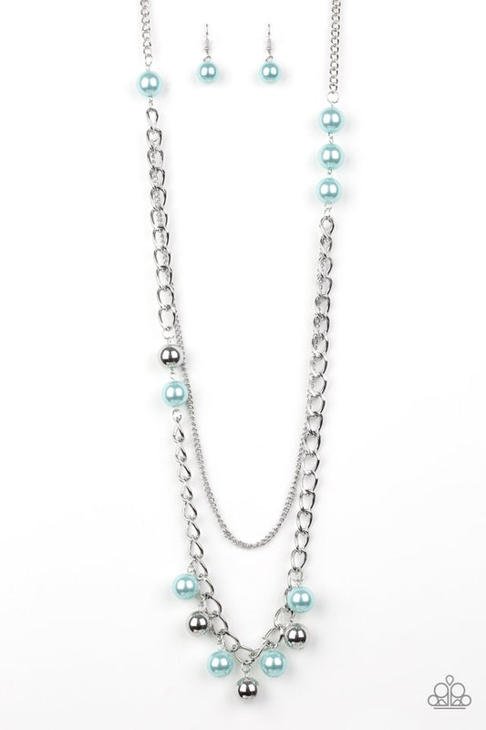 Modern Musical - Blue - Paparazzi Necklace Image