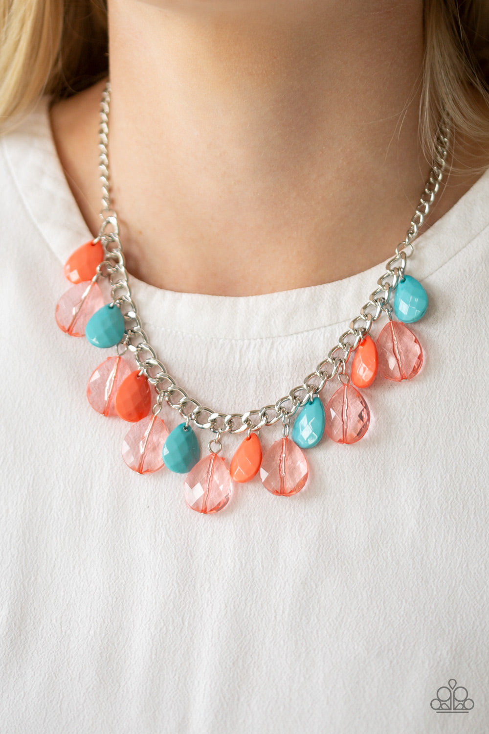 Paparazzi Necklace ~ Just TEAR-rific - Multi