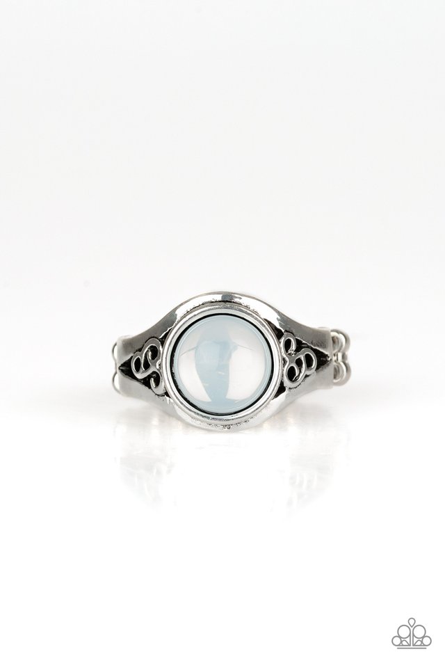 It Just Goes To GLOW - White - Paparazzi Ring Image