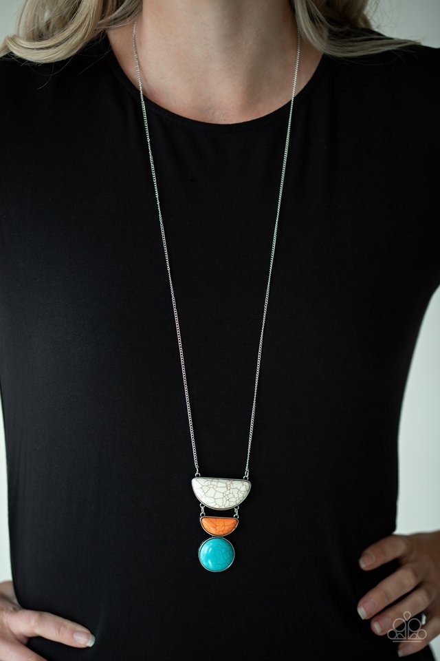 Desert Mason - Multi - Paparazzi Necklace Image