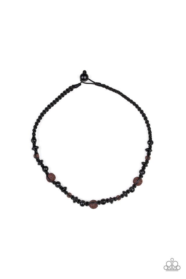 Shark Baiter - Brown - Paparazzi Necklace Image