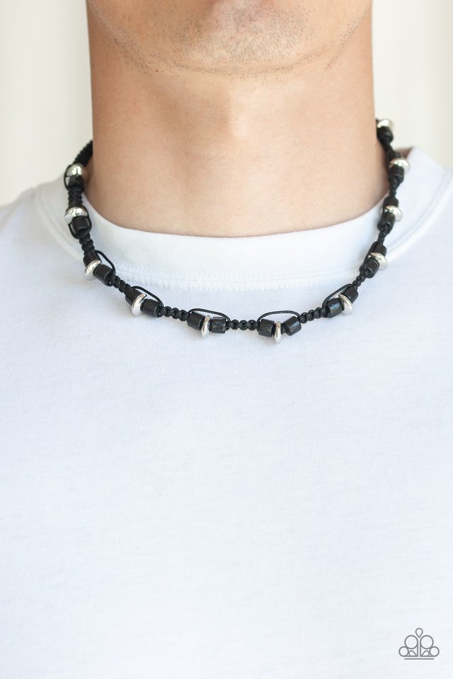 WOOD You Believe It? - Black - Paparazzi Necklace Image