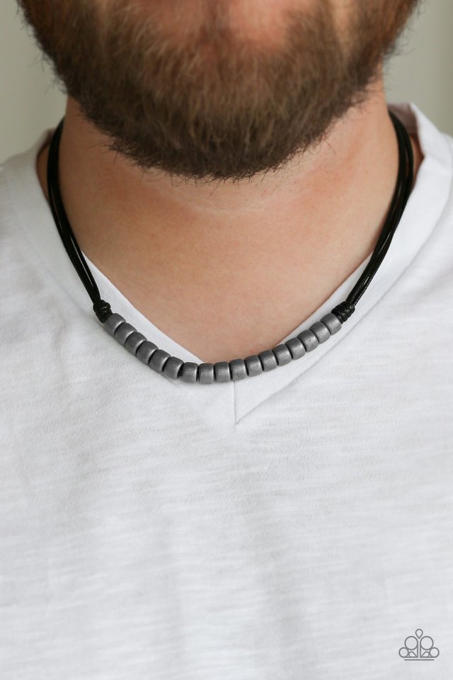 On The TREASURE Hunt - Black - Paparazzi Necklace Image