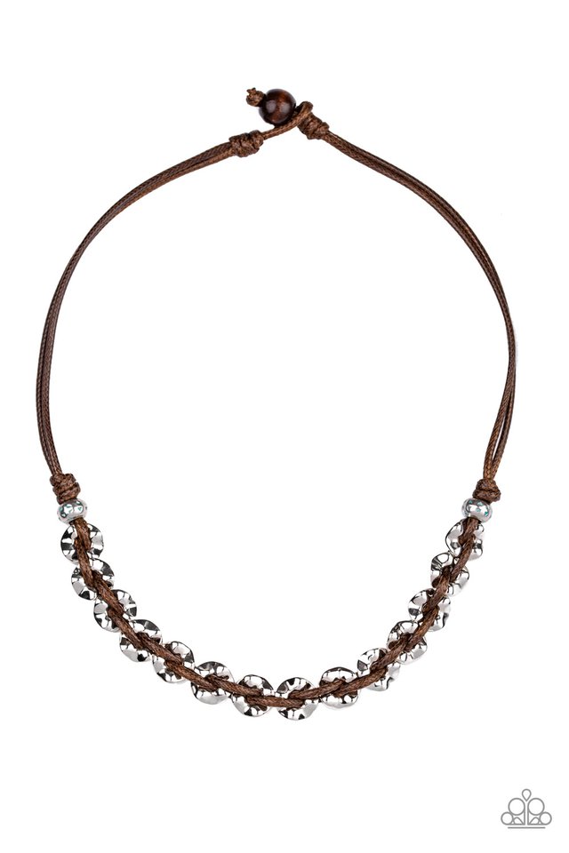 Joy Riding - Brown - Paparazzi Necklace Image