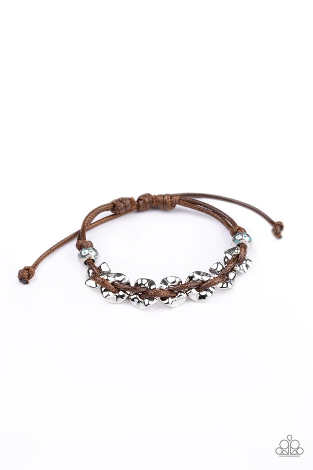 Ride The Rails - Brown - Paparazzi Bracelet Image
