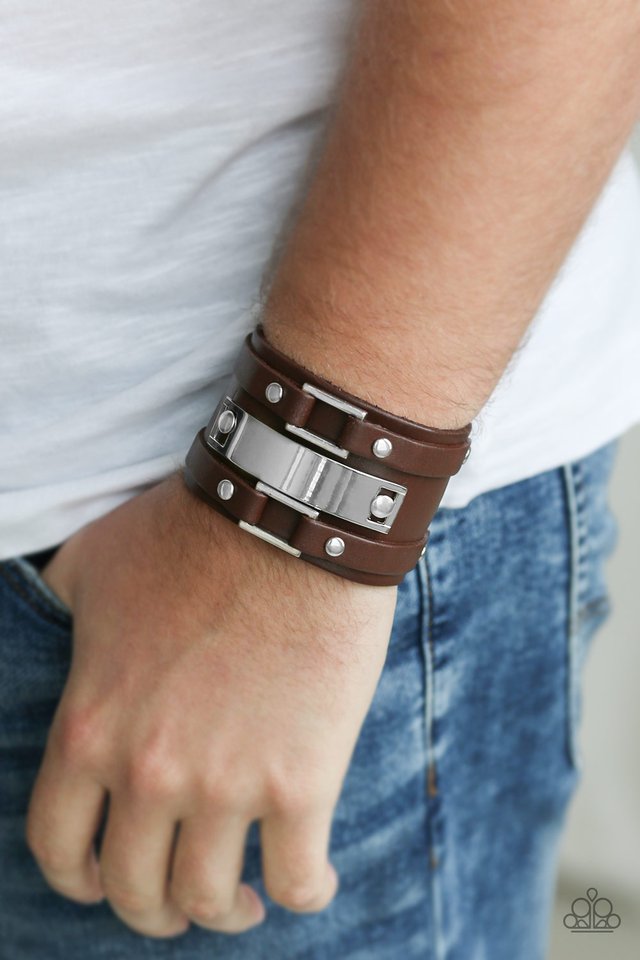 Rural Ranger - Brown - Paparazzi Bracelet Image