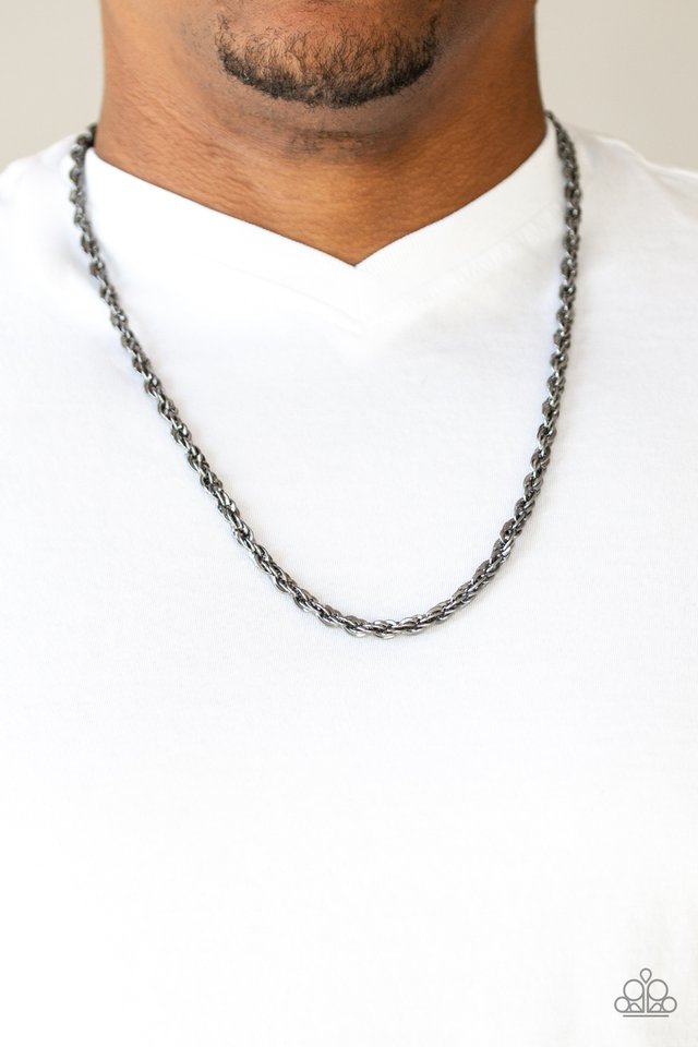 Instant Replay - Black - Paparazzi Necklace Image