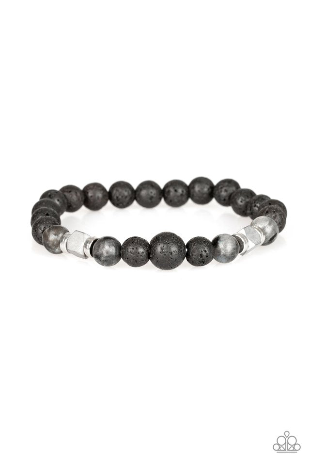 Strength - Black - Paparazzi Bracelet Image