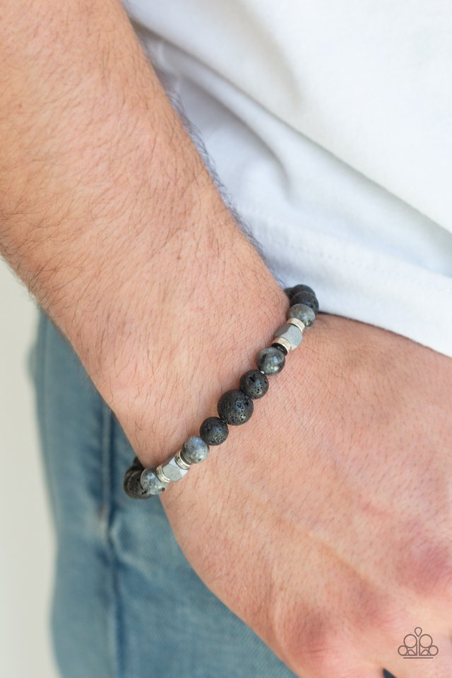 Strength - Black - Paparazzi Bracelet Image