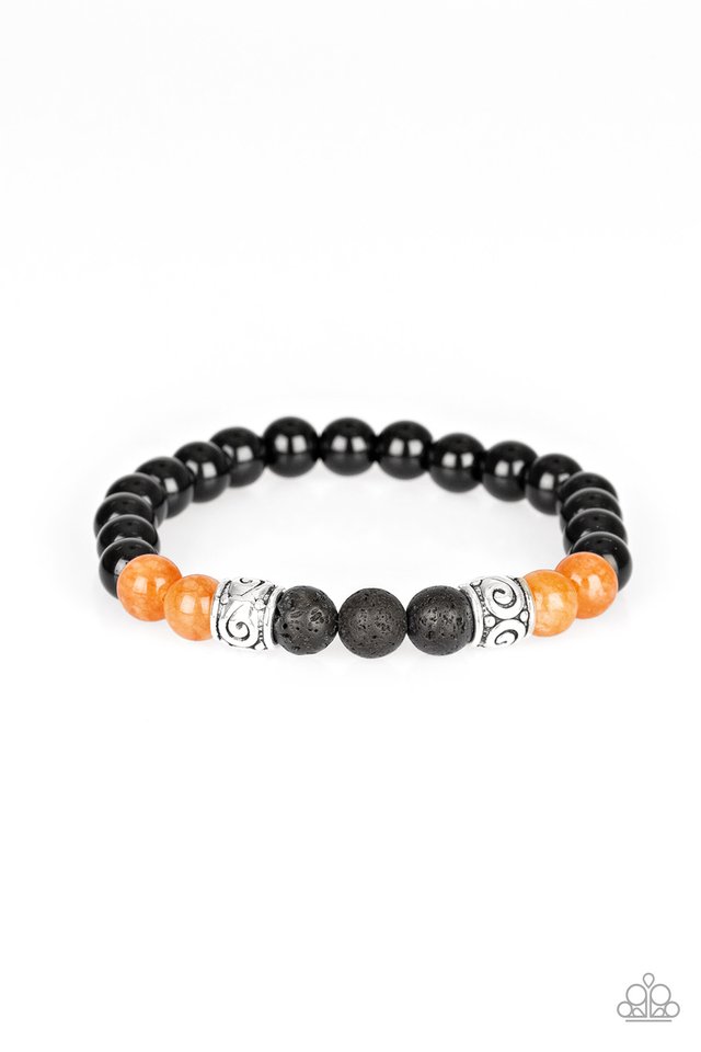 Proverb - Orange - Paparazzi Bracelet Image