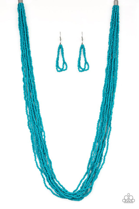 Congo Colada - Blue - Paparazzi Necklace Image