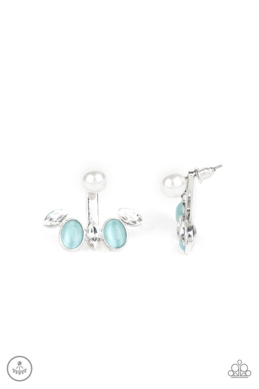 Modern Sophistication - Blue - Paparazzi Earring Image