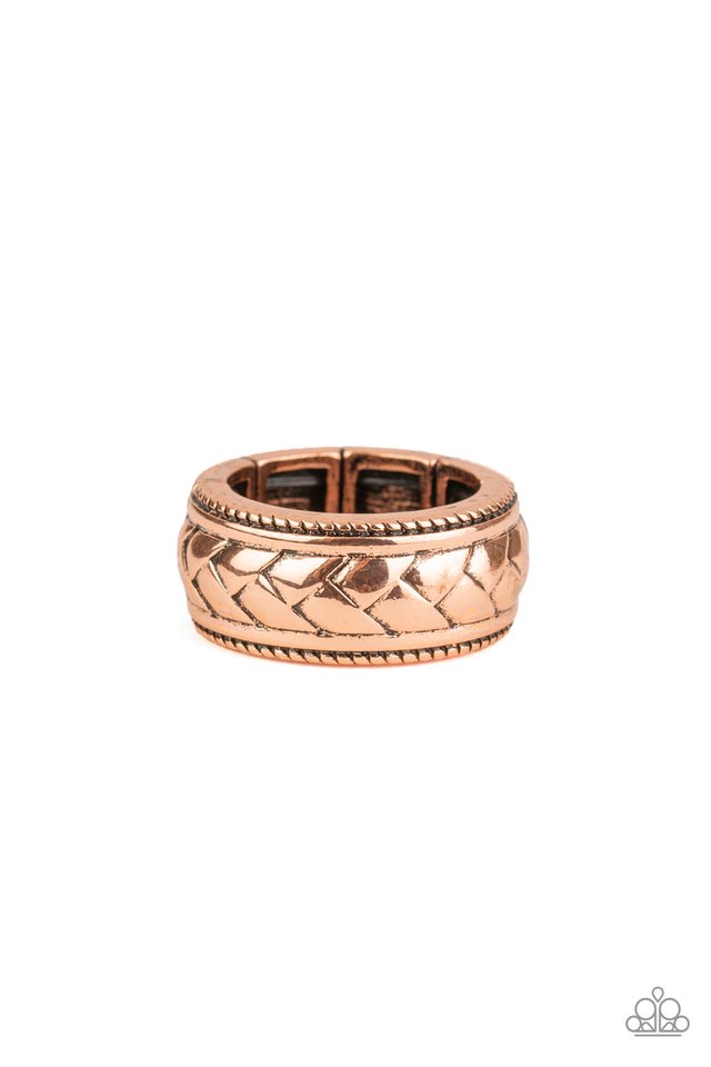 Field Artillery - Copper - Paparazzi Ring Image