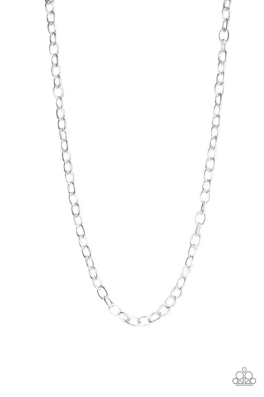 Courtside Seats - Silver - Paparazzi Necklace Image