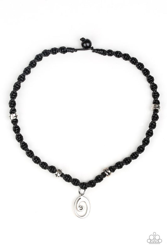 Surfer Spiral - Silver - Paparazzi Necklace Image