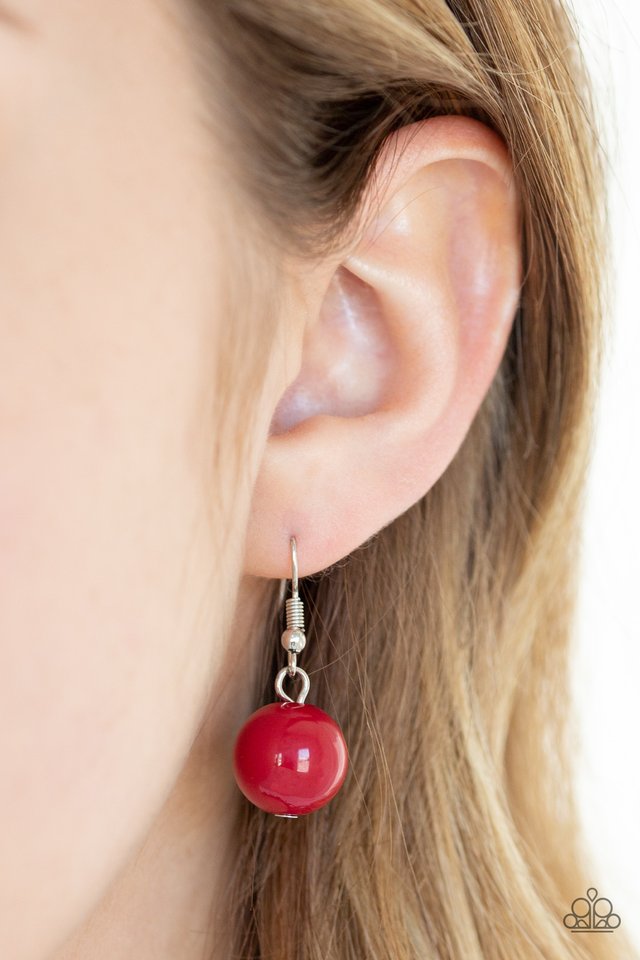 Weekend Party - Red - Paparazzi Necklace Image