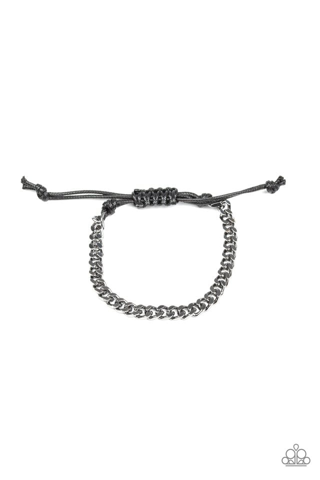 Hurrah - Black - Paparazzi Bracelet Image