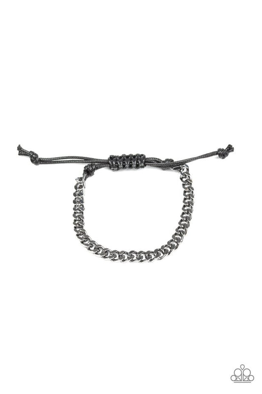 Hurrah - Black - Paparazzi Bracelet Image