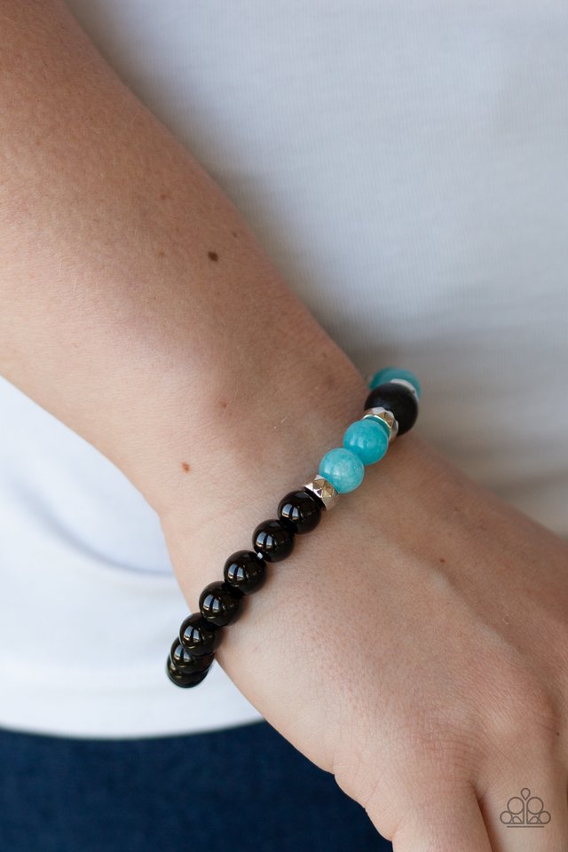 Super Serene - Blue - Paparazzi Bracelet Image