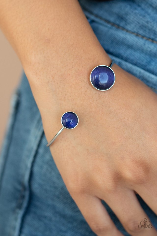 Brilliantly Basic - Blue - Paparazzi Bracelet Image