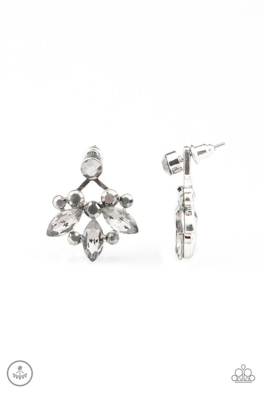 Crystal Constellations - Silver - Paparazzi Earring Image
