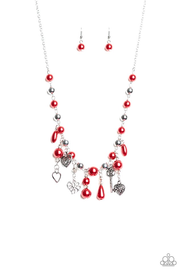 Renaissance Romance - Red - Paparazzi Necklace Image