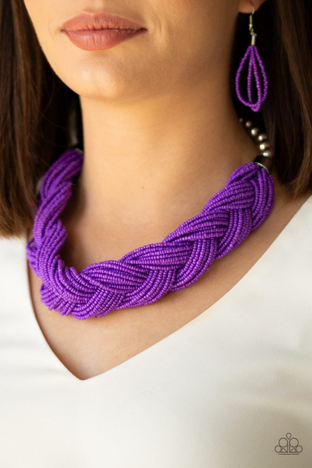 The Great Outback - Purple - Paparazzi Necklace Image