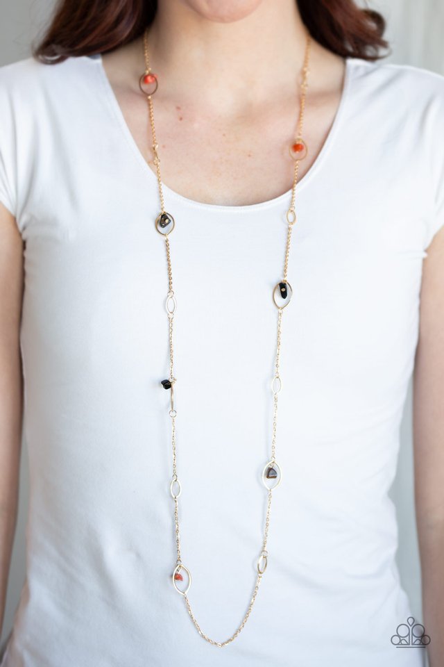 Rocky Razzle - Multi - Paparazzi Necklace Image