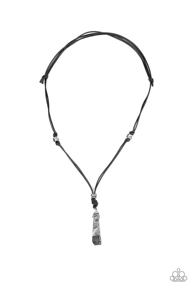 Midnight Meteorite - Black - Paparazzi Necklace Image