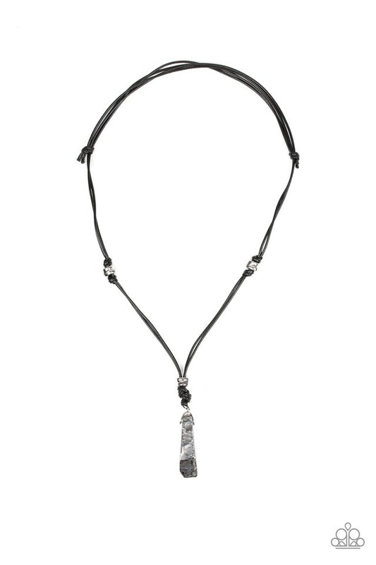 Midnight Meteorite - Black - Paparazzi Necklace Image
