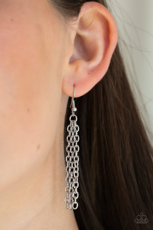 Intensely Illuminated - Orange - Paparazzi Necklace Image