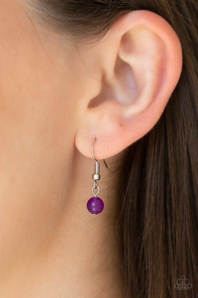 Solar Beam - Purple - Paparazzi Necklace Image