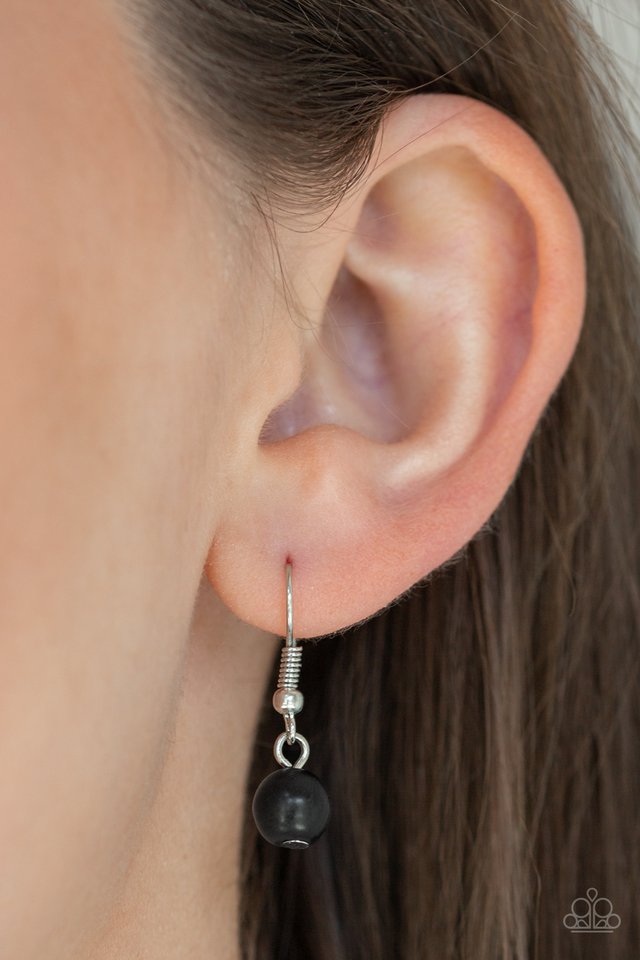 Environmental Impact - Black - Paparazzi Necklace Image