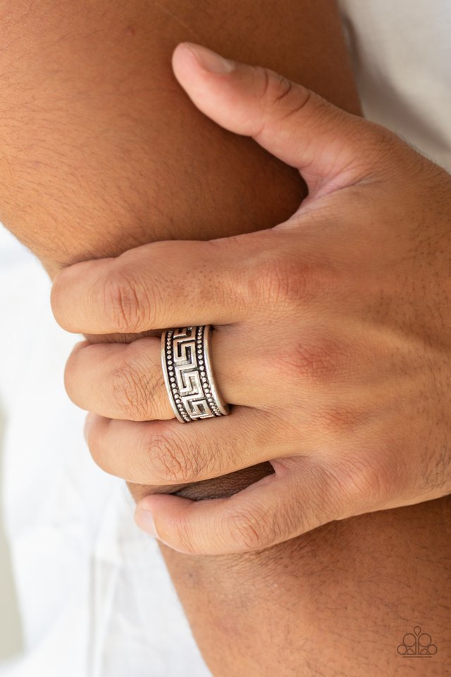 Tycoon Tribe - Silver - Paparazzi Ring Image