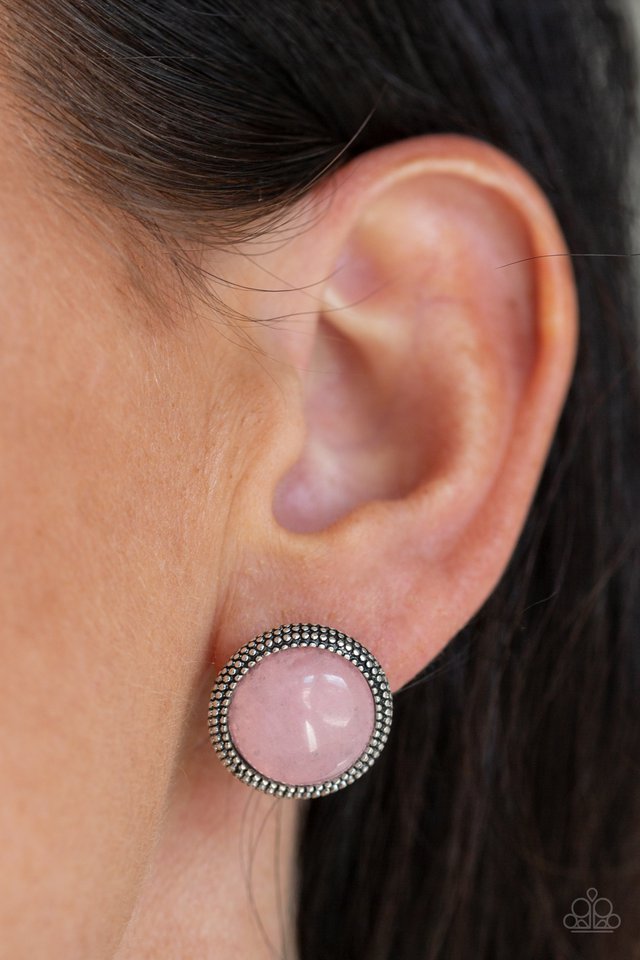 Desert Dew - Pink - Paparazzi Earring Image