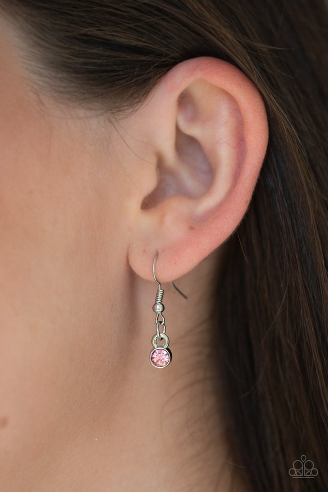 Floral Florescence - Pink - Paparazzi Necklace Image