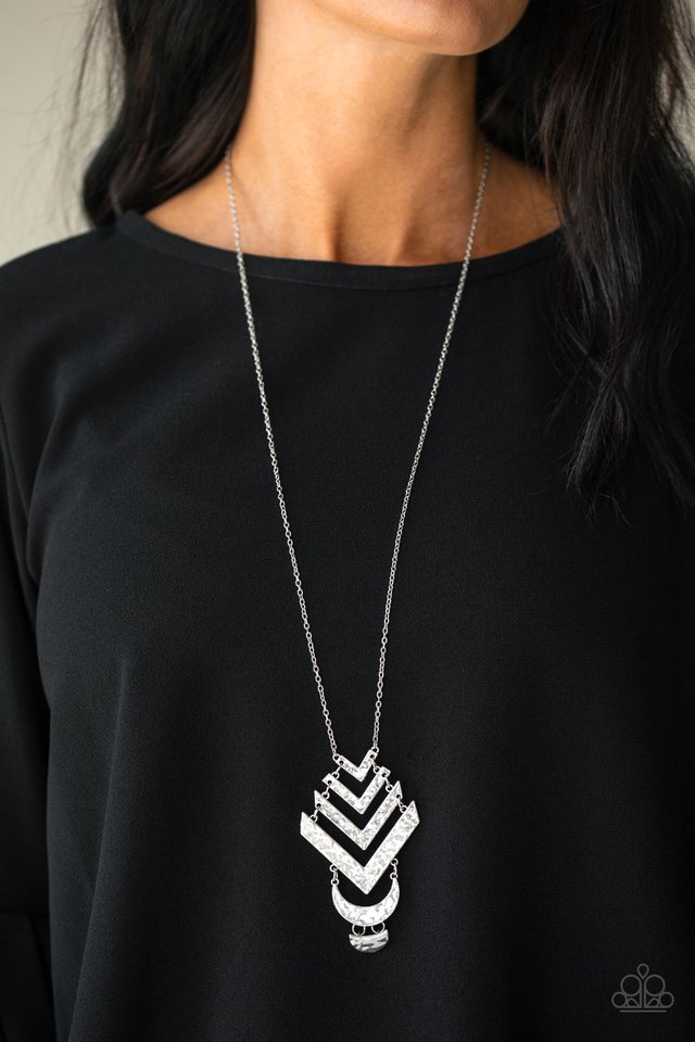 Artisan Edge - Silver - Paparazzi Necklace Image