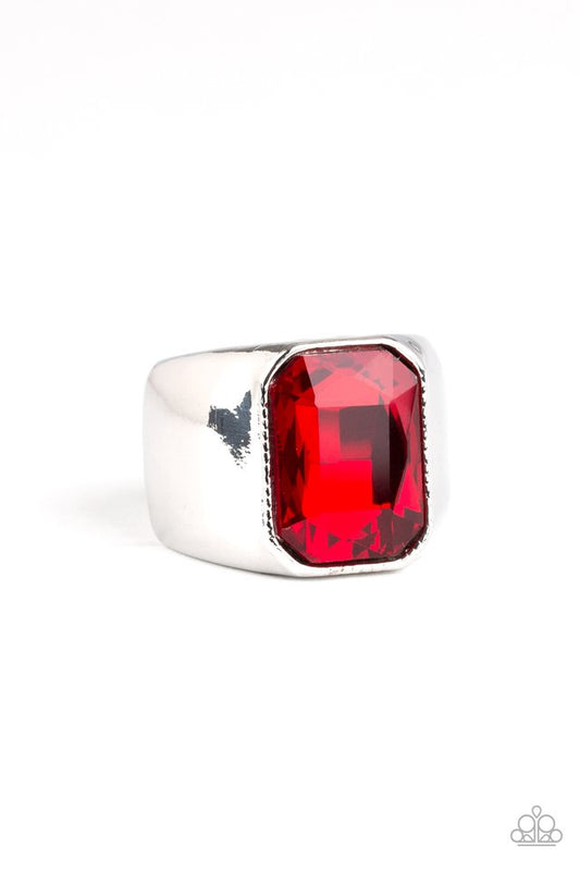 Scholar - Red - Paparazzi Ring Image