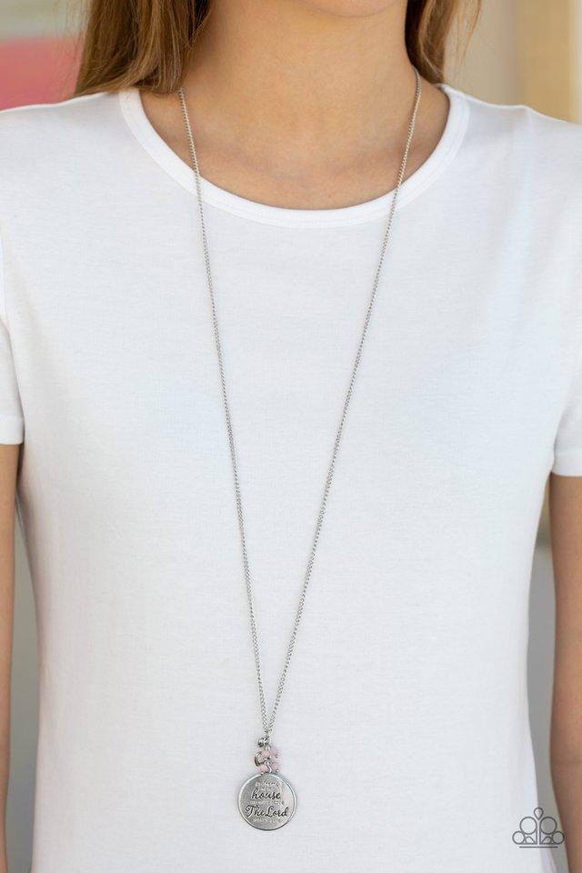 Paparazzi Necklace ~ As for Me - Pink