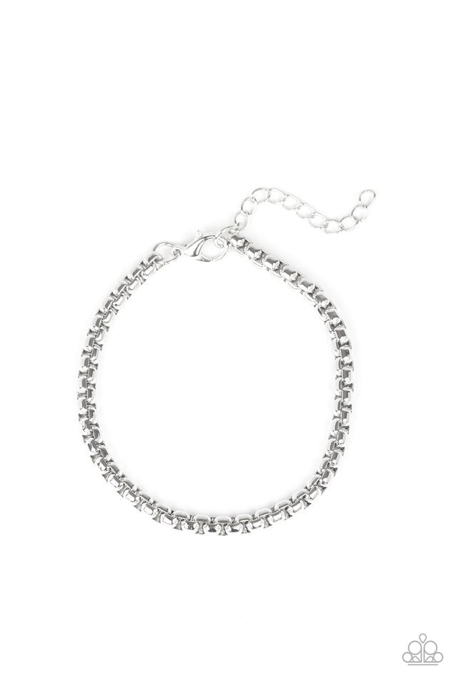 Metro Marathon - Silver - Paparazzi Bracelet Image