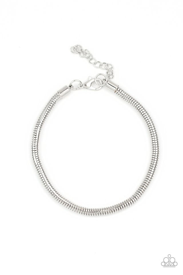 Winning - Silver - Paparazzi Bracelet Image