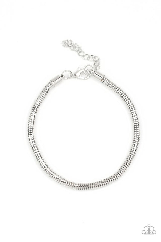 Winning - Silver - Paparazzi Bracelet Image