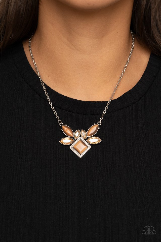 Amulet Avenue - Brown - Paparazzi Necklace Image