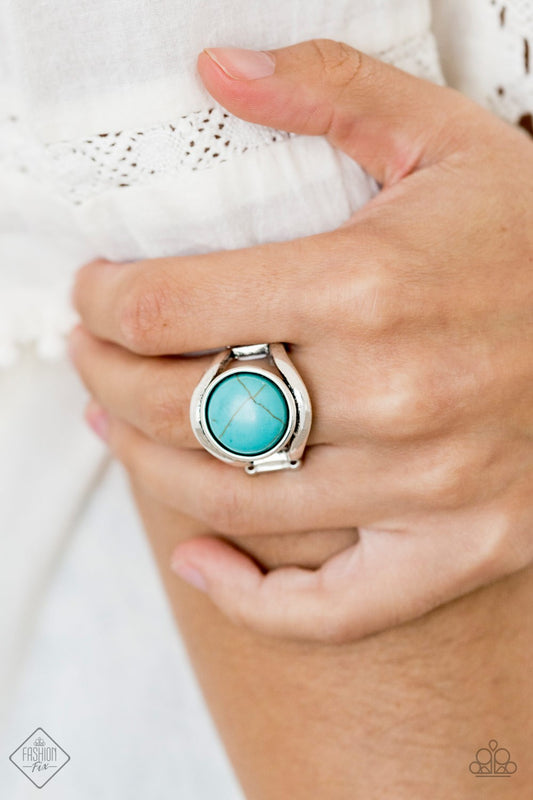 Paparazzi Ring ~ Mojave Native - Blue