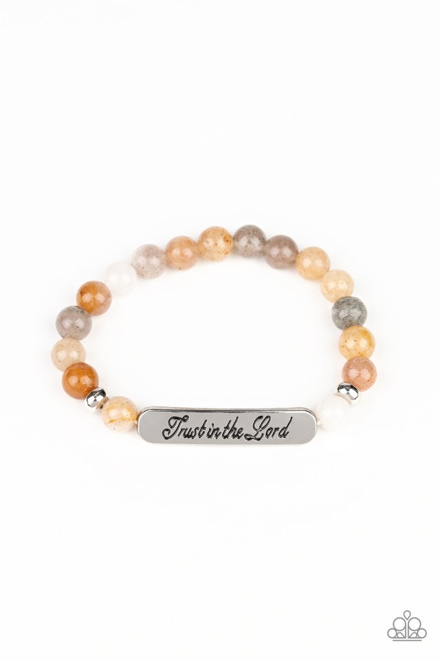 Keep The Trust - Brown - Paparazzi Bracelet Image
