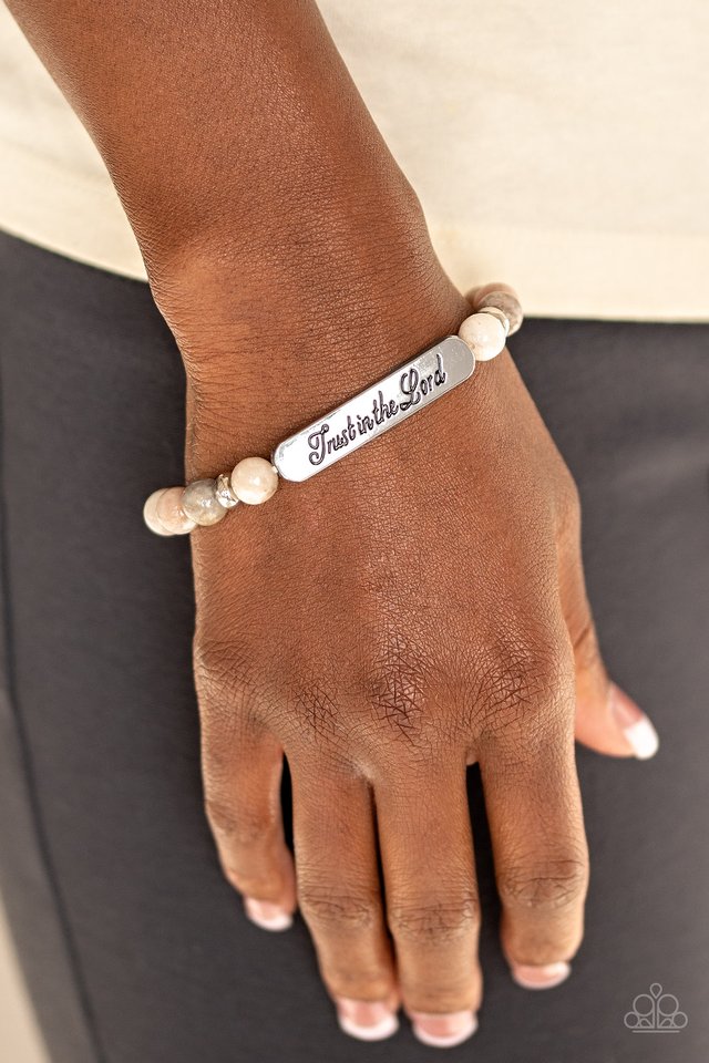 Keep The Trust - Brown - Paparazzi Bracelet Image